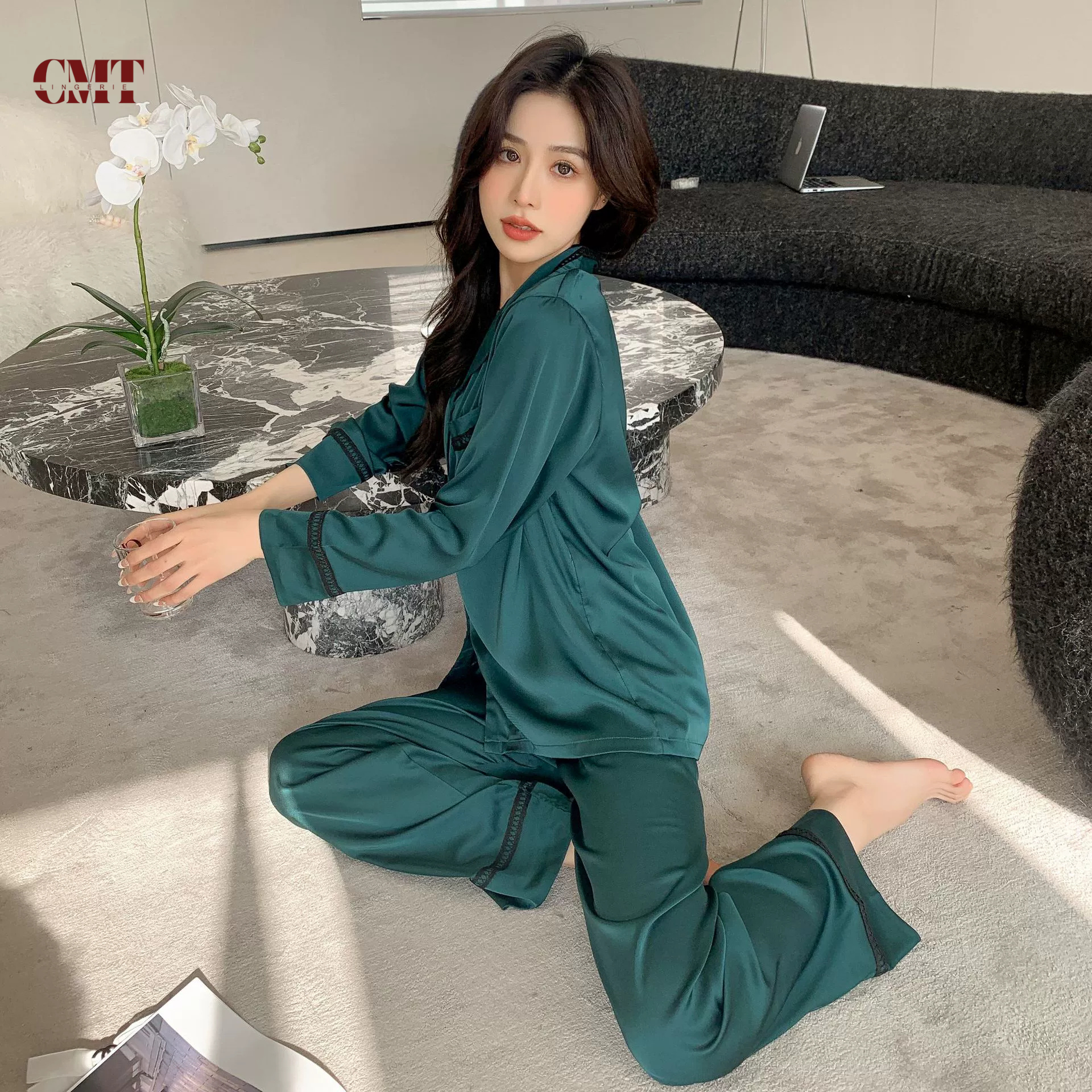 đồ ngủ nữ pijama dài tay