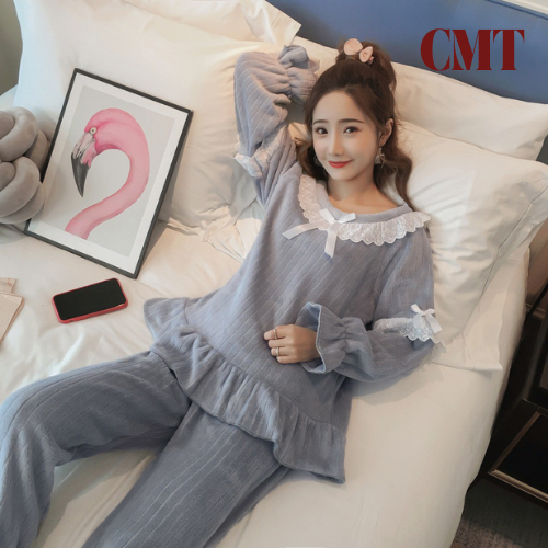 Đồ ngủ nữ mùa đông bằng lông mịn